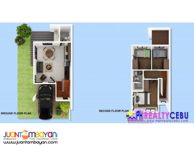 Sunhera Resi.- 3BR Townhouse in Talamban Cebu City