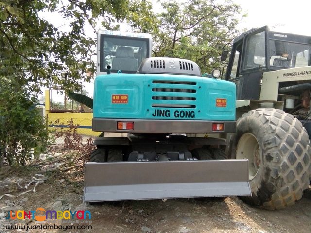 Jinggong JG608 Hydraulic Excavator Wheel Type
