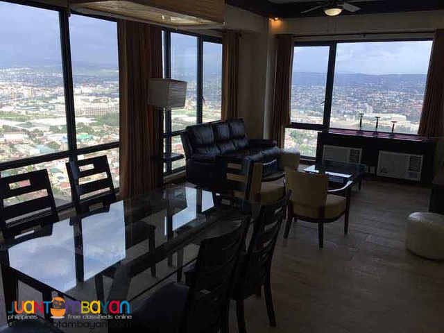 Fully furnished Three Bedroom Condo For Rent in Quezon City