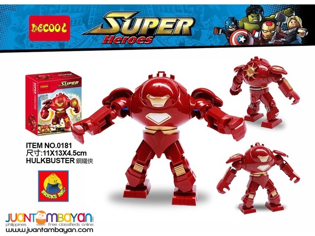 DECOOL™ 0181 Iron Man Hulkbuster Maxifigures