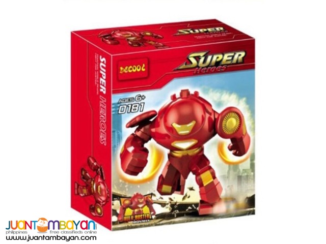 DECOOL™ 0181 Iron Man Hulkbuster Maxifigures