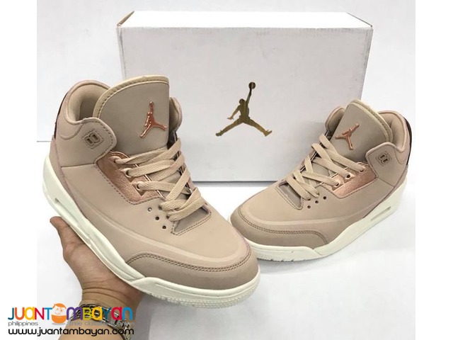 rose gold jordan 3