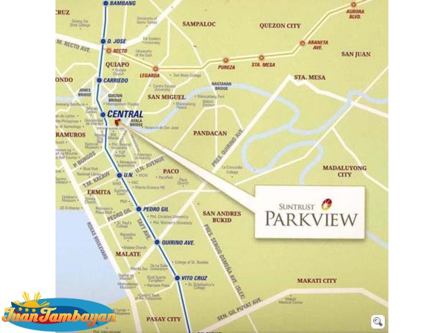 PARKVIEW - Suntrust Project in Manila City, P 260,000 DISCOUNT RFO 