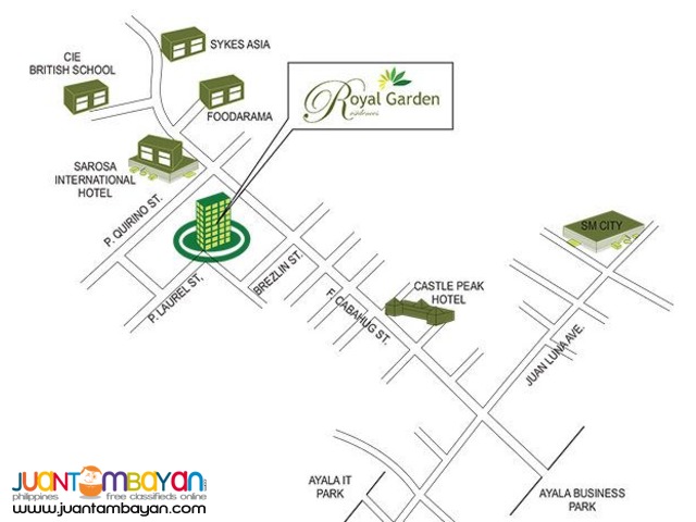 Condo Unit for sale at Royal Garden Residences in Cebu City