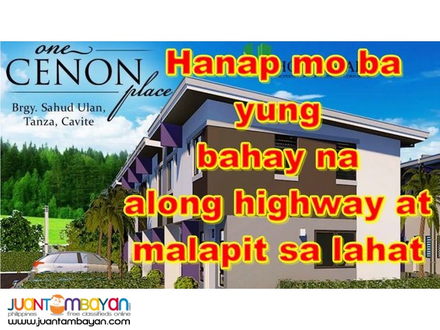 ONE CENON PLACE Townhouse Complete and Along highway