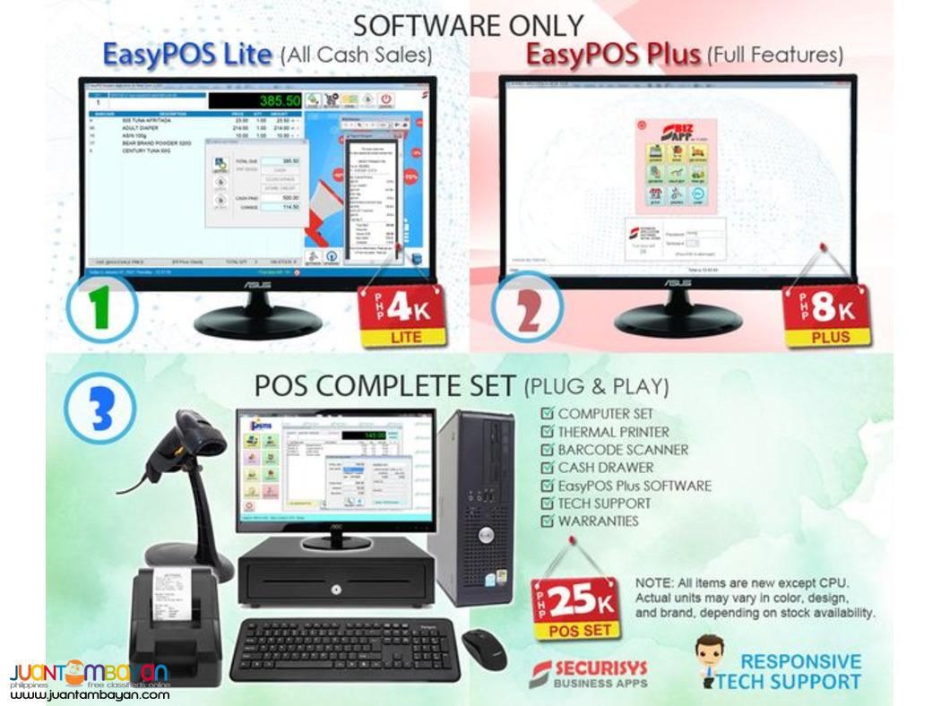 POS System Complete Set Free Software Trial