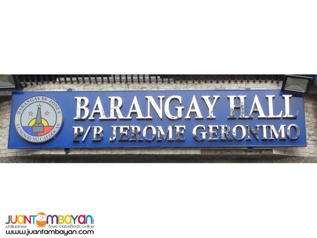 Neon,Acrylic,Lighted w/Sticker,GI/Aluminum,Panaflex,Signage Maker