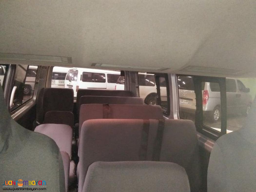 URVANS FOR  RENT! promo is still ongoing! 09989632040