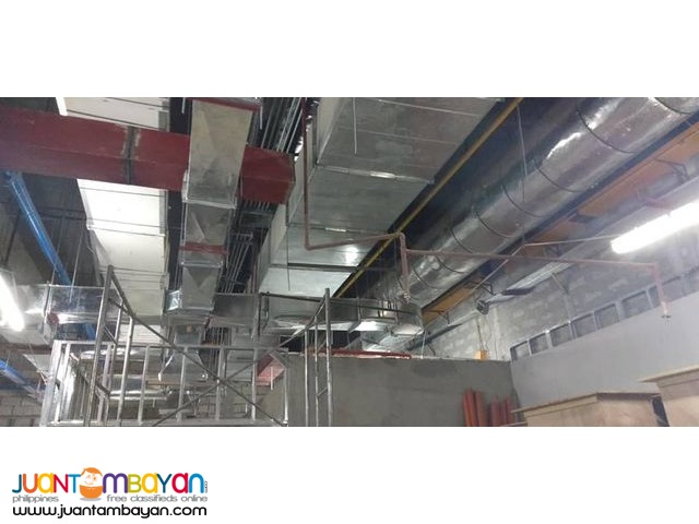 Installation of spiral duct