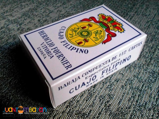 Rare Cuajo Filipino Playing Cards