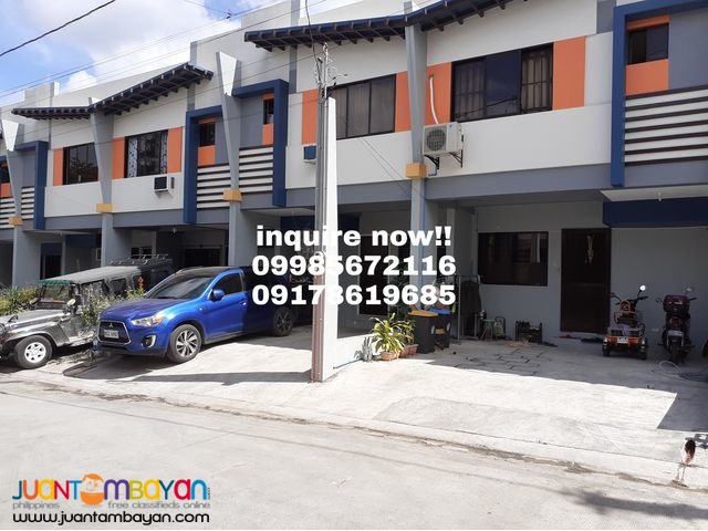 RFO Townhouse for sale Near Marikina