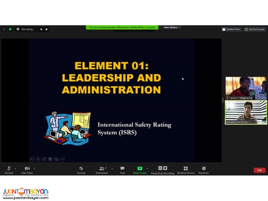 Defensive Driving Safety Seminar Training DOLE Accredited
