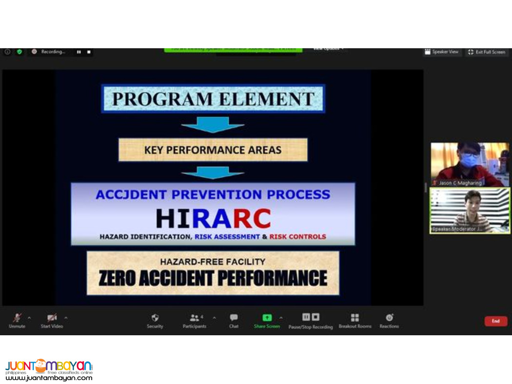 Defensive Driving Safety Seminar Training DOLE Accredited