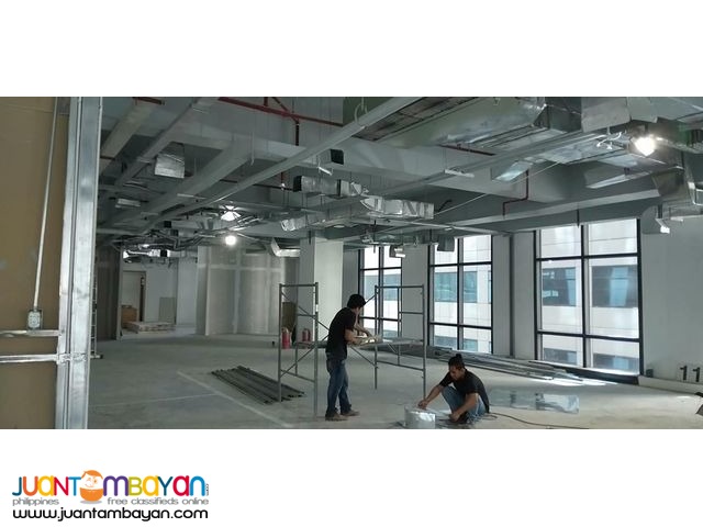 Ducting Works and Fire Sprinkler System