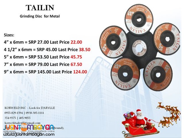 Tailin Grinding Disc for Metal
