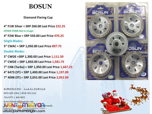 Bosun Diamond Flaring Cup