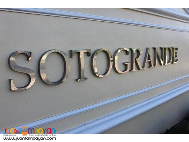 SOTOGRANDE TAGAYTAY Lot for Sale