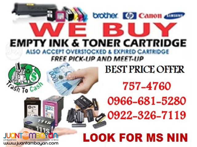 Accredited Company Buyer of Ink Cartridges and Toner Carttridges