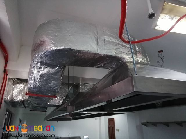 Ducting Works and Kitchen Hood