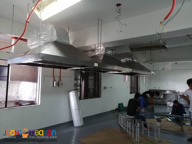 Ducting Works and Kitchen Hood