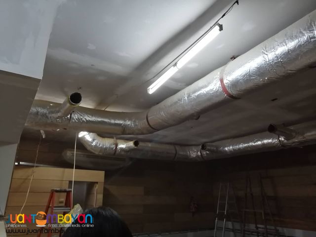 Exhaust Duct Return Duct Supply and Installation