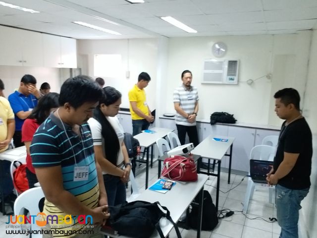 SO1 BOSH Training Training Safety Officer 1 DOLE Training Face To Face