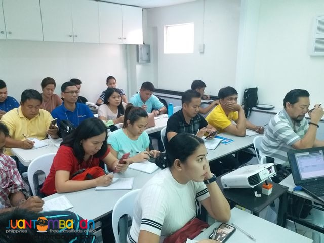 SO1 BOSH Training Training Safety Officer 1 DOLE Training Face To Face