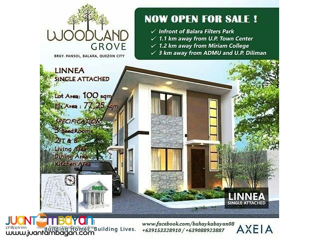 WOODLAND GROVE,  Brgy. Pansol, Balara, Quezon City