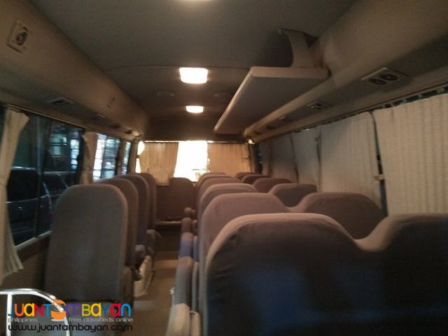 COASTER FOR RENT AT LOWEST PRICE! BOOK NOW! 