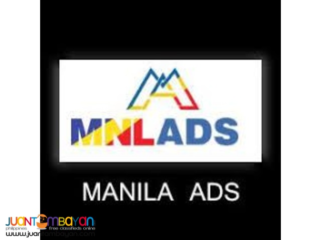 Manila Ads - Your roads to Passive Income