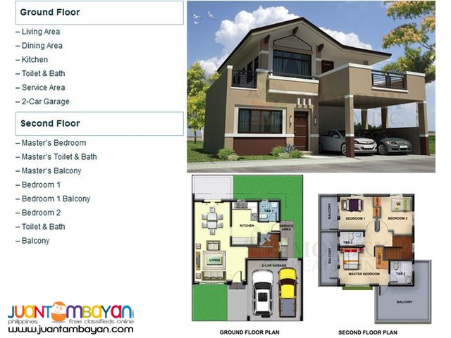 3br House and lot near FEU Cavite - Metrogate Silang Estates