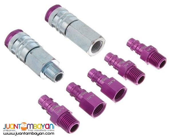Milton 1/4 In. NPT V Style Coupler And Plug Air Tool Fitting Kit (2-Piece) S-216 - The Home Depot - Foto 2