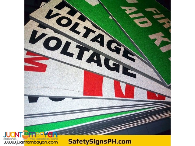 Reflective Safety Stickers and Signages - Request A FREE Quote!