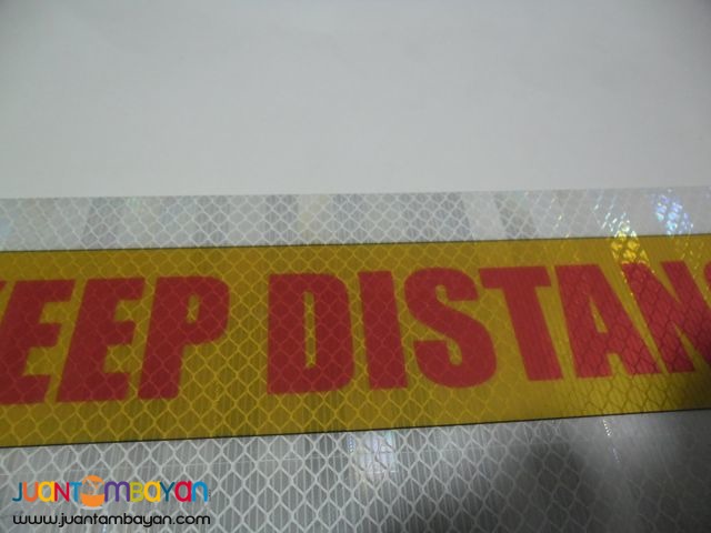 Reflective Safety Stickers and Signages - Request A FREE Quote!