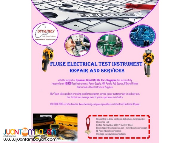 Fluke Electrical Equipment Repair Philippines 
