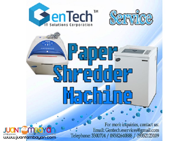 Paper Shredder Service