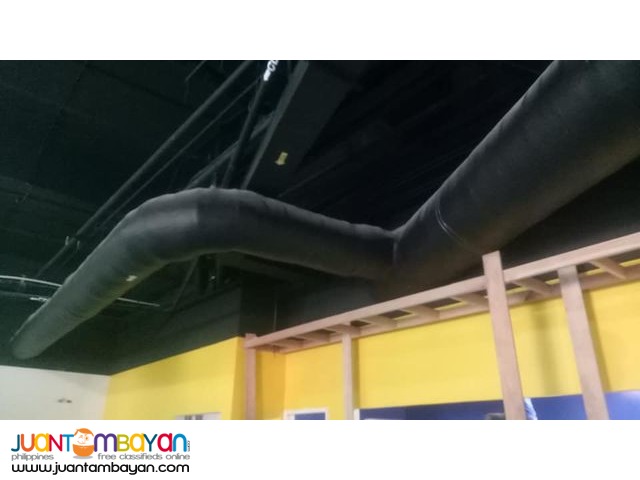 Exhaust Duct and Fresh Air Duct Supply and Installation