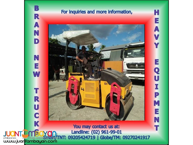Brand New Unit! GY-D031 Road Roller 4 Tons