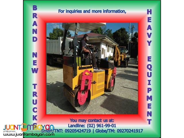 Brand New Unit! GY-D031 Road Roller 4 Tons