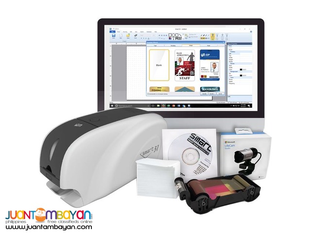 Pvc Id Card Printer School Office Membership