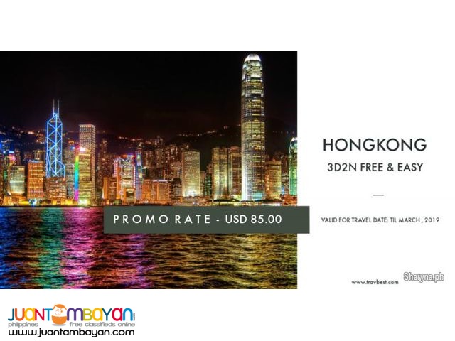 Hongkong Free & Easy for as low as (USD 85. 00)