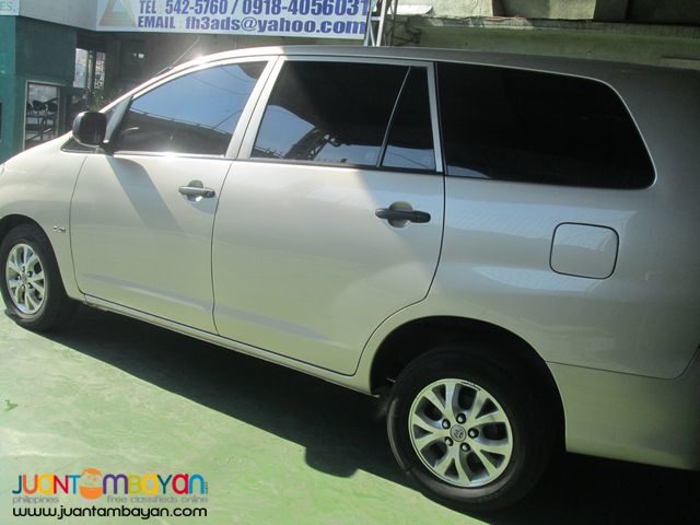 Toyota Innova for Rent at Lowest Price!  Call/Text: 09989632040