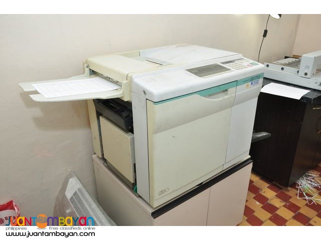 Riso Printing Silkscreen and Digital Printing