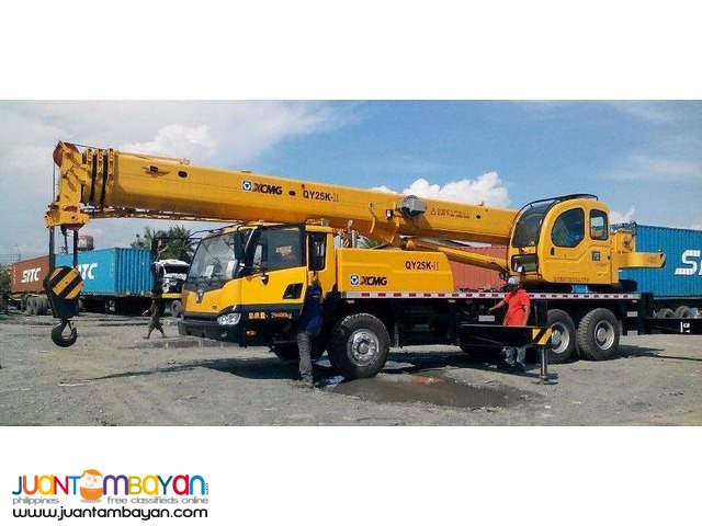 QY25K-II Truck Crane Zoomlion (Operating Weight 25tons) 