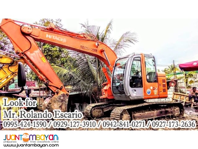 For Rent Backhoe (RR Heavy Equipment Rental Services)