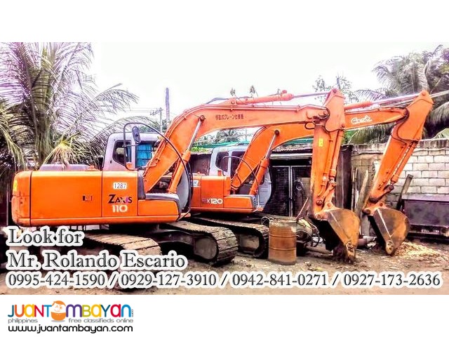 For Rent Backhoe (RR Heavy Equipment Rental Services)