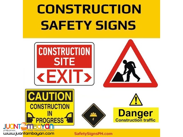 Construction Safety Signs Philippines