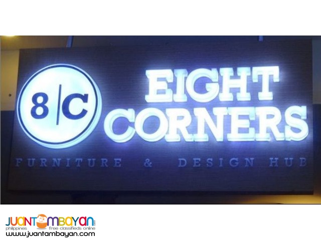 Neon, Signage Maker, Non/Lighted Acrylic, Panaflex, Sticker