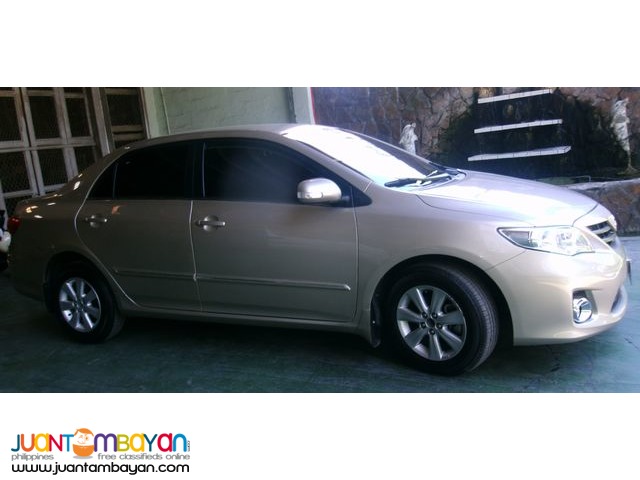 SEDAN TOYOTA ALTIS FOR RENT