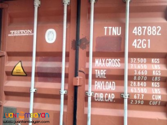 20'ft Container Van in Cebu